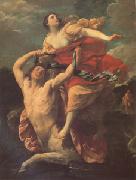 Guido Reni Deianira Abducted by the Centaur Nessus (mk05) oil painting reproduction